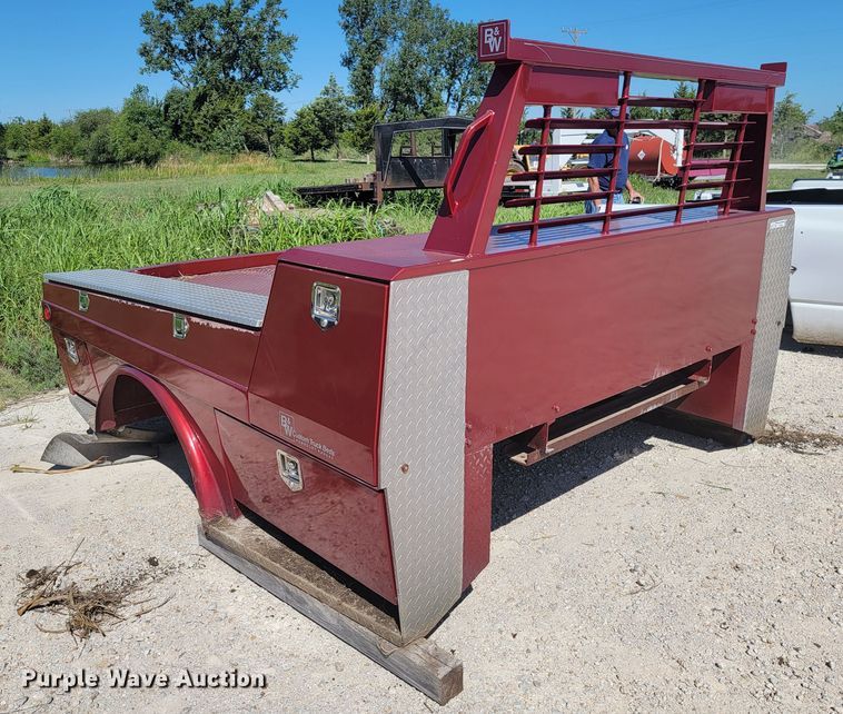 image for item HY9111 B&W Custom Truck Beds  flatbed