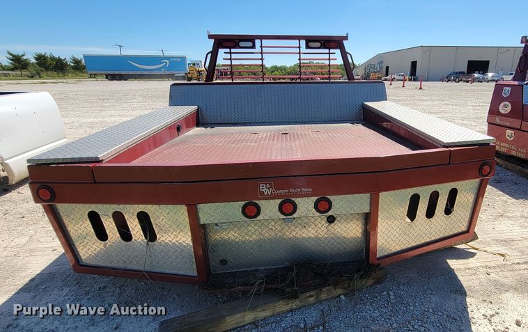 image for item HY9111 B&W Custom Truck Beds  flatbed