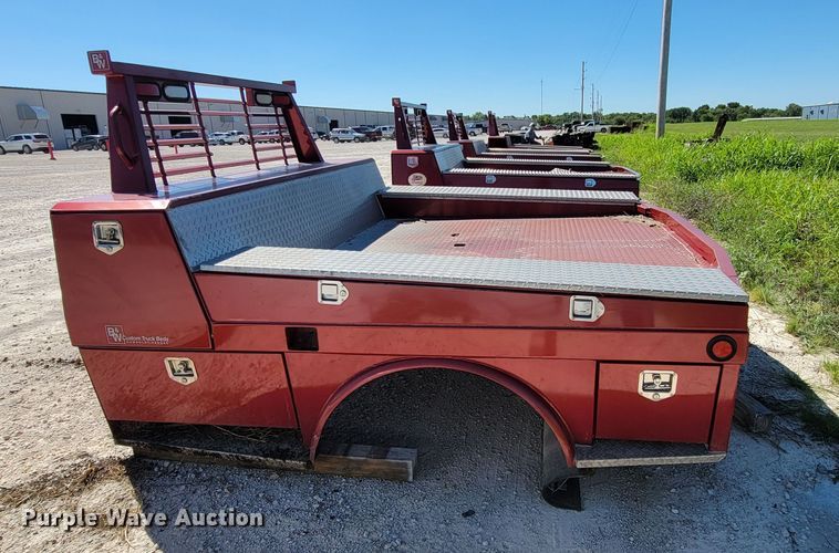 image for item HY9111 B&W Custom Truck Beds  flatbed