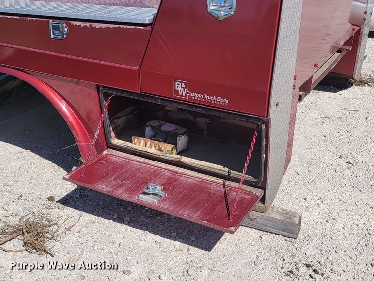 image for item HY9111 B&W Custom Truck Beds  flatbed