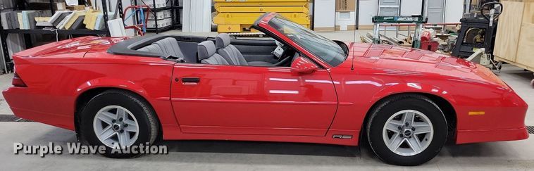 image for item IQ9878 1989 Chevrolet Camaro RS  convertible