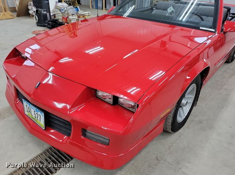 image for item IQ9878 1989 Chevrolet Camaro RS  convertible