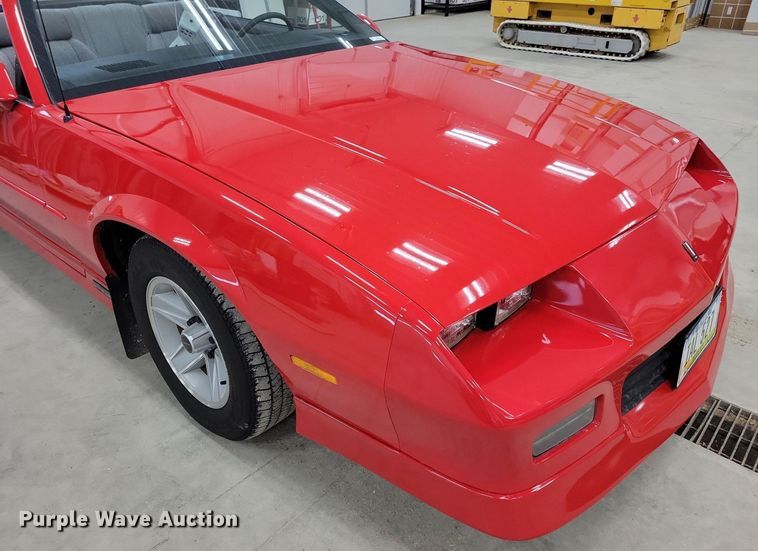 image for item IQ9878 1989 Chevrolet Camaro RS  convertible