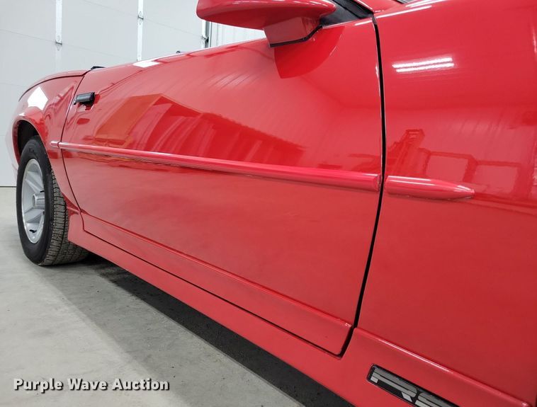 image for item IQ9878 1989 Chevrolet Camaro RS  convertible