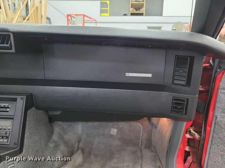 image for item IQ9878 1989 Chevrolet Camaro RS  convertible