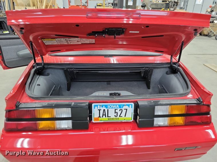 image for item IQ9878 1989 Chevrolet Camaro RS  convertible