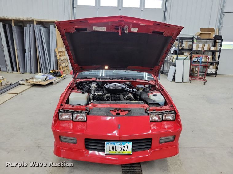 image for item IQ9878 1989 Chevrolet Camaro RS  convertible