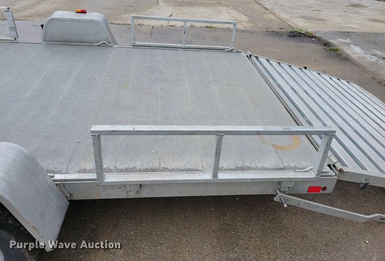 image for item IQ9881 2014 Aluma 8114  utility trailer