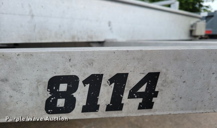 image for item IQ9881 2014 Aluma 8114  utility trailer