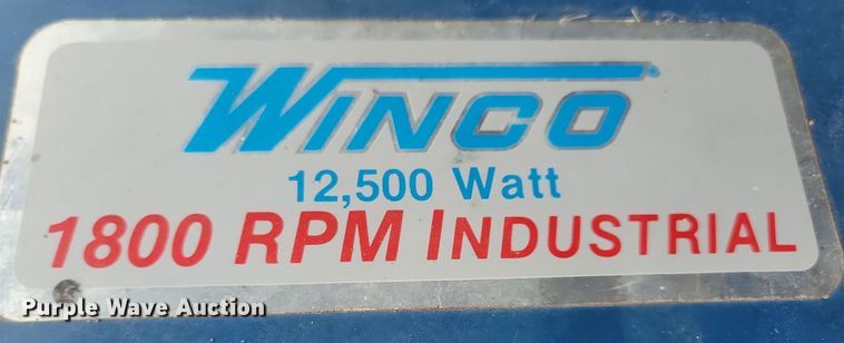 image for item IQ9892 Winco  generator