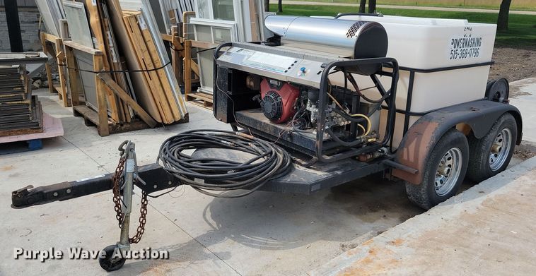image for item IQ9893 2001 Alkota 5305E  pressure washer trailer