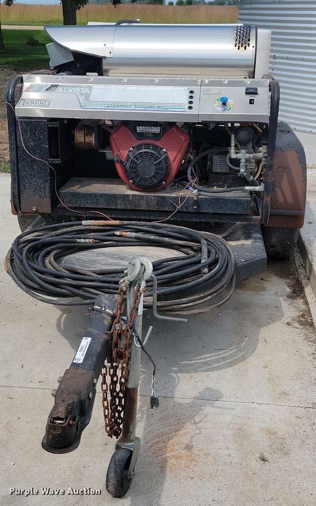 image for item IQ9893 2001 Alkota 5305E  pressure washer trailer