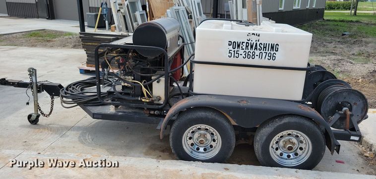 image for item IQ9893 2001 Alkota 5305E  pressure washer trailer