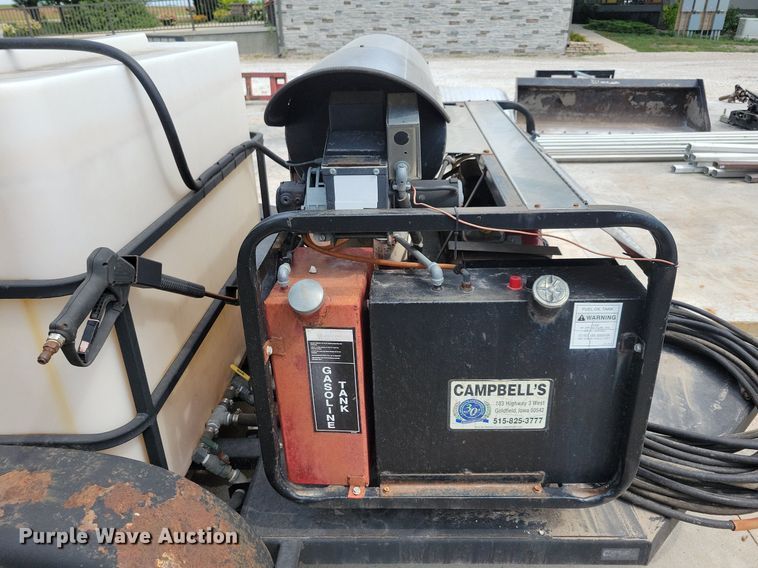 image for item IQ9893 2001 Alkota 5305E  pressure washer trailer