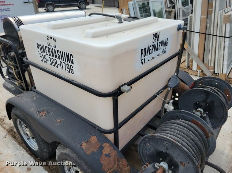 image for item IQ9893 2001 Alkota 5305E  pressure washer trailer