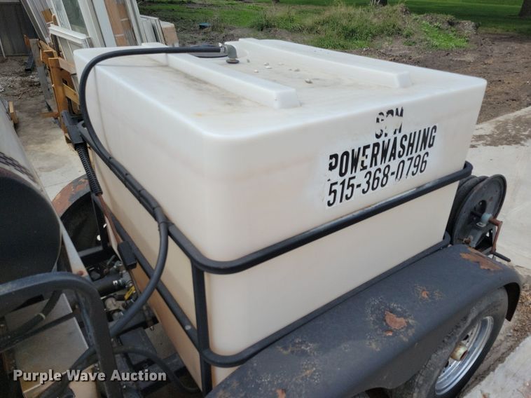 image for item IQ9893 2001 Alkota 5305E  pressure washer trailer