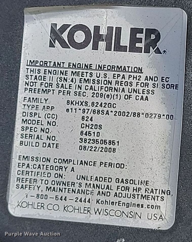 image for item JE9527 Grasshopper 720K  ZTR lawn mower