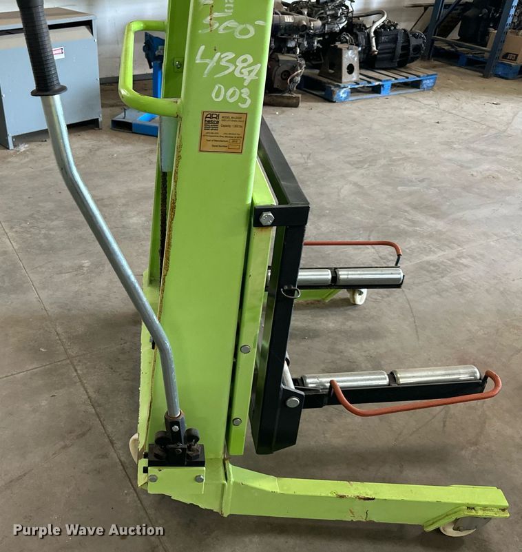 image for item JW9972 2010 ARI Hetra  AH-20330 high lift wheel dolly