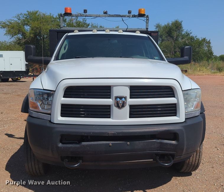 image for item KB9405 2012 Dodge  Ram 4500HD flatbed truck