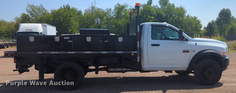 image for item KB9405 2012 Dodge  Ram 4500HD flatbed truck