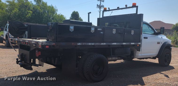 image for item KB9405 2012 Dodge  Ram 4500HD flatbed truck