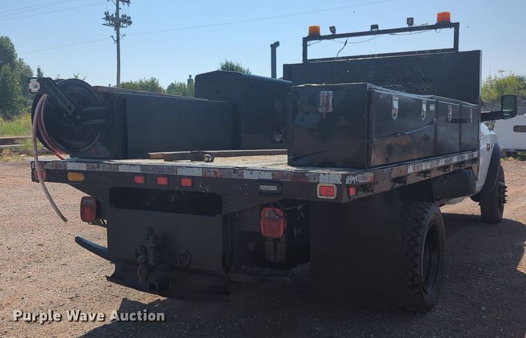 image for item KB9405 2012 Dodge  Ram 4500HD flatbed truck