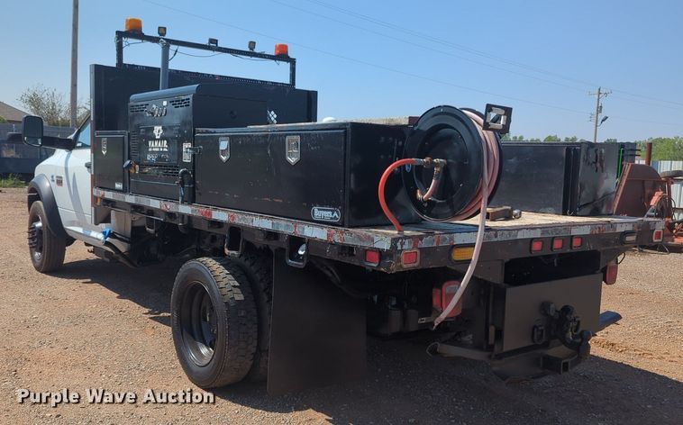 image for item KB9405 2012 Dodge  Ram 4500HD flatbed truck