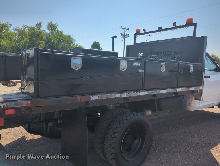 image for item KB9405 2012 Dodge  Ram 4500HD flatbed truck