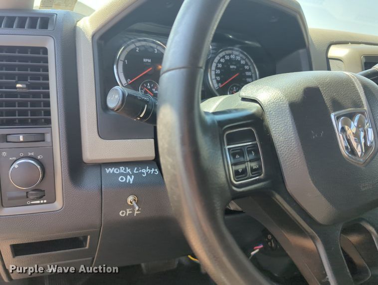 image for item KB9405 2012 Dodge  Ram 4500HD flatbed truck