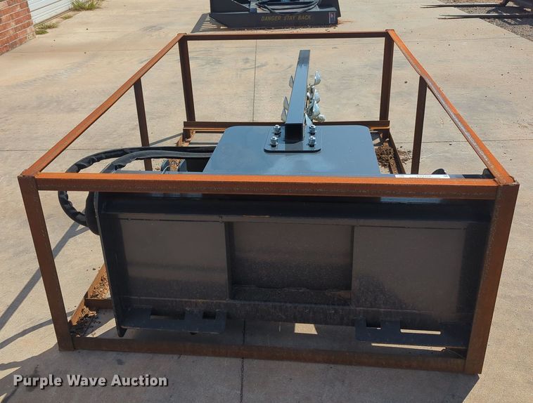 image for item KB9408 Wolverine TCR-12-48H  skid steer trencher