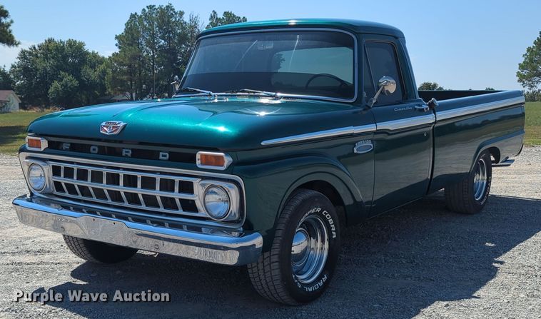image for item KB9414 1965 Ford F100  pickup truck
