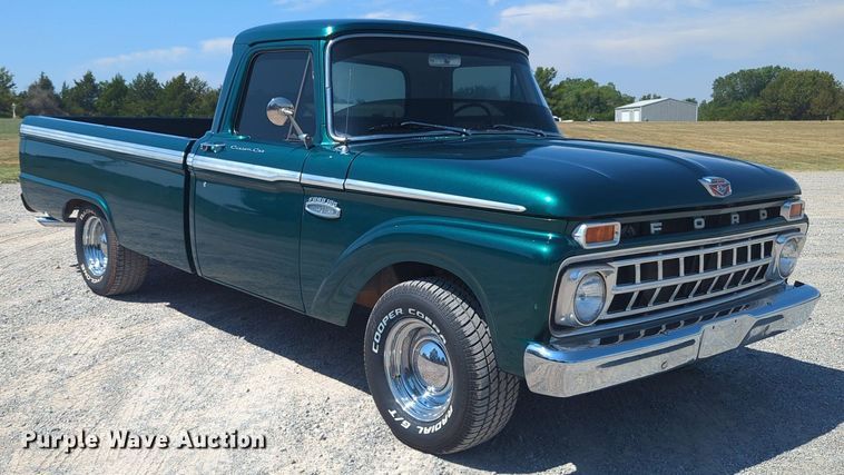 image for item KB9414 1965 Ford F100  pickup truck