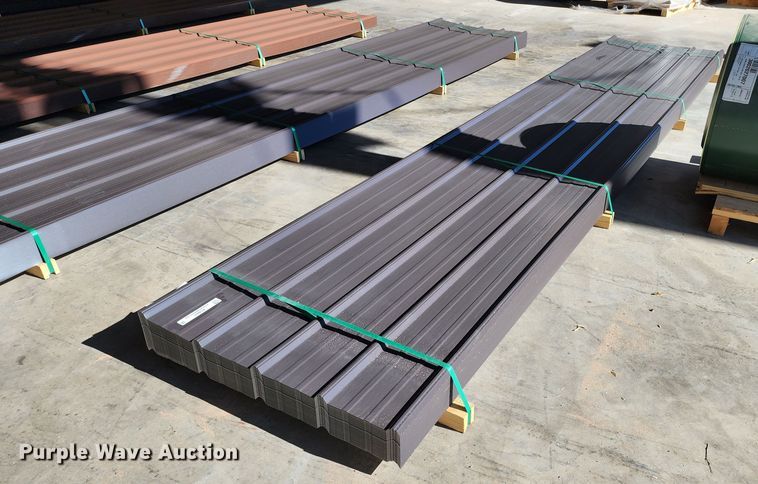 image for item KC9651 (100) sheets of Doerkson Metal Components metal siding/roofing