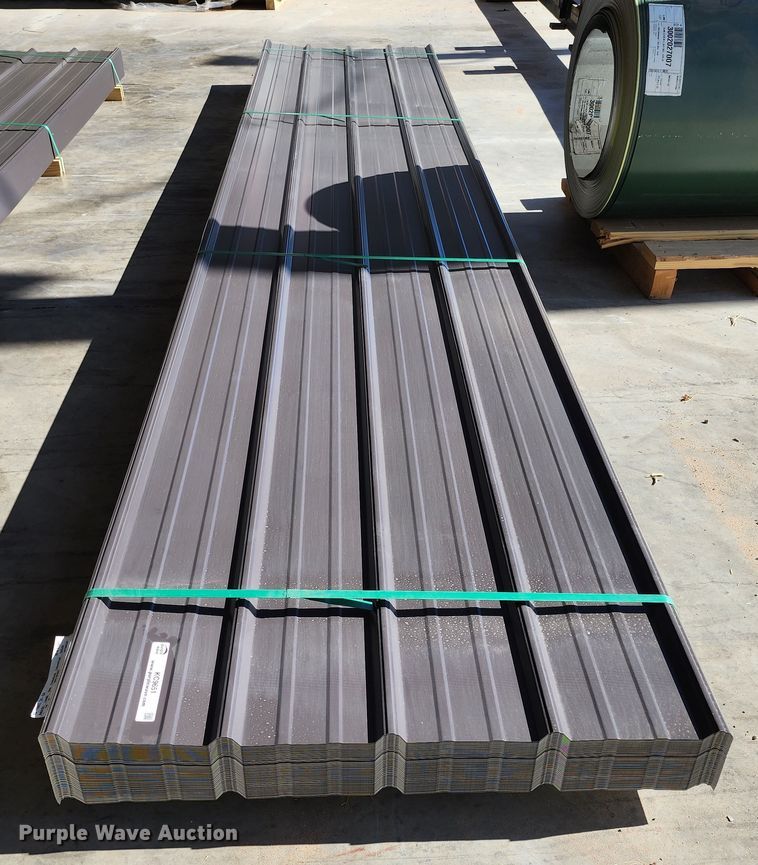 image for item KC9651 (100) sheets of Doerkson Metal Components metal siding/roofing