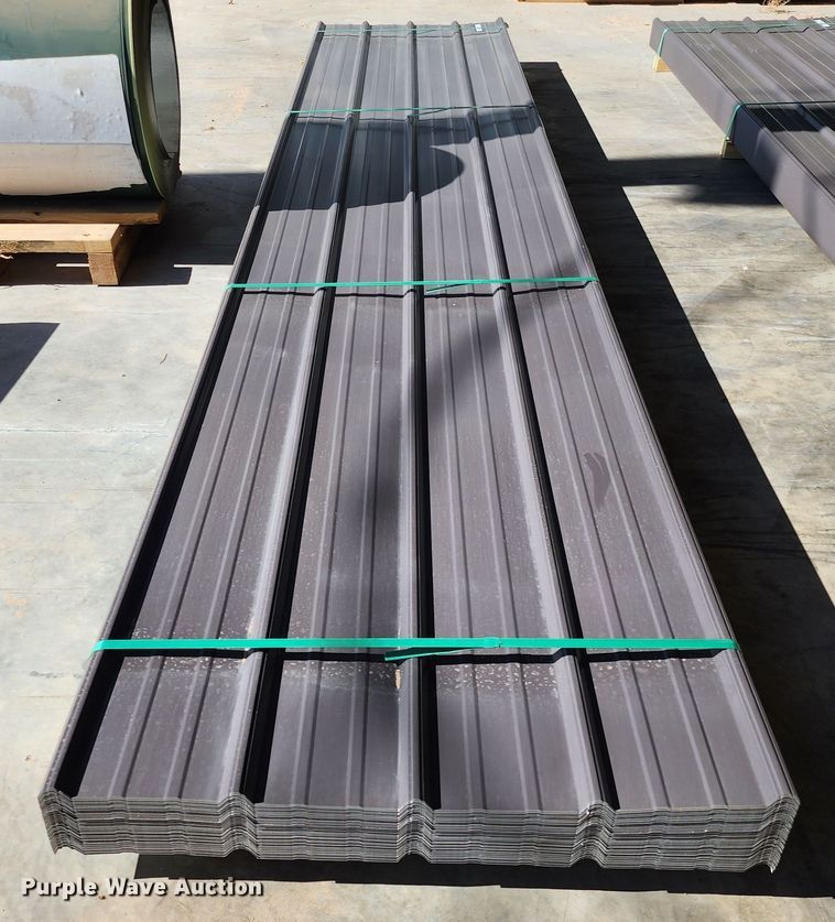 image for item KC9651 (100) sheets of Doerkson Metal Components metal siding/roofing