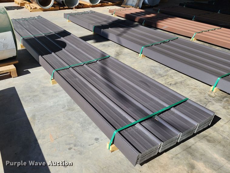 image for item KC9651 (100) sheets of Doerkson Metal Components metal siding/roofing