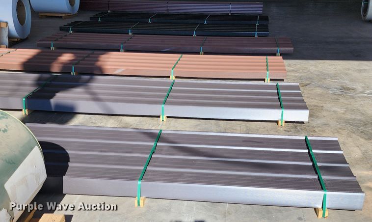 image for item KC9651 (100) sheets of Doerkson Metal Components metal siding/roofing