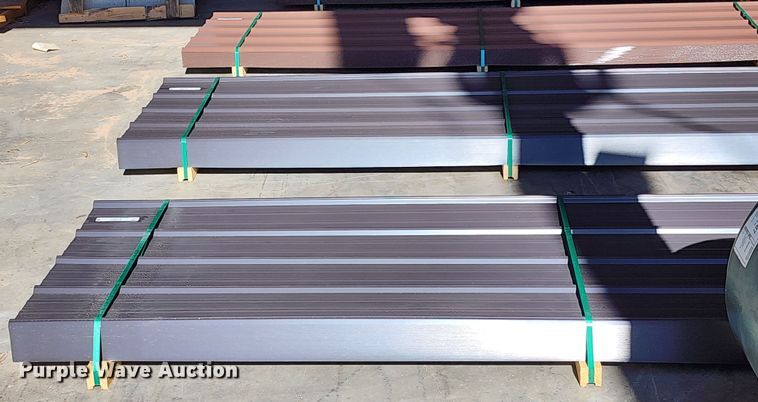 image for item KC9651 (100) sheets of Doerkson Metal Components metal siding/roofing