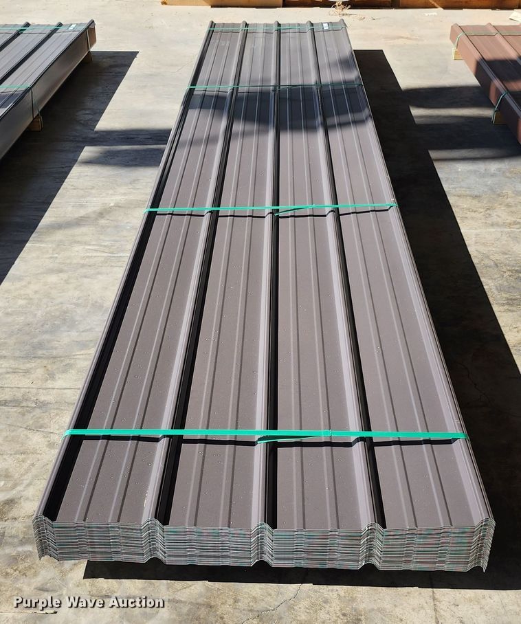 image for item KC9652 (100) sheets of Doerkson Metal Components metal siding/roofing