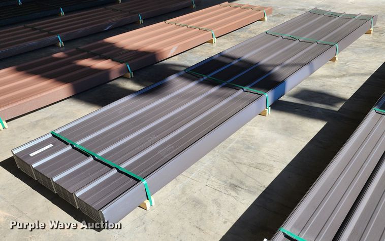 image for item KC9652 (100) sheets of Doerkson Metal Components metal siding/roofing
