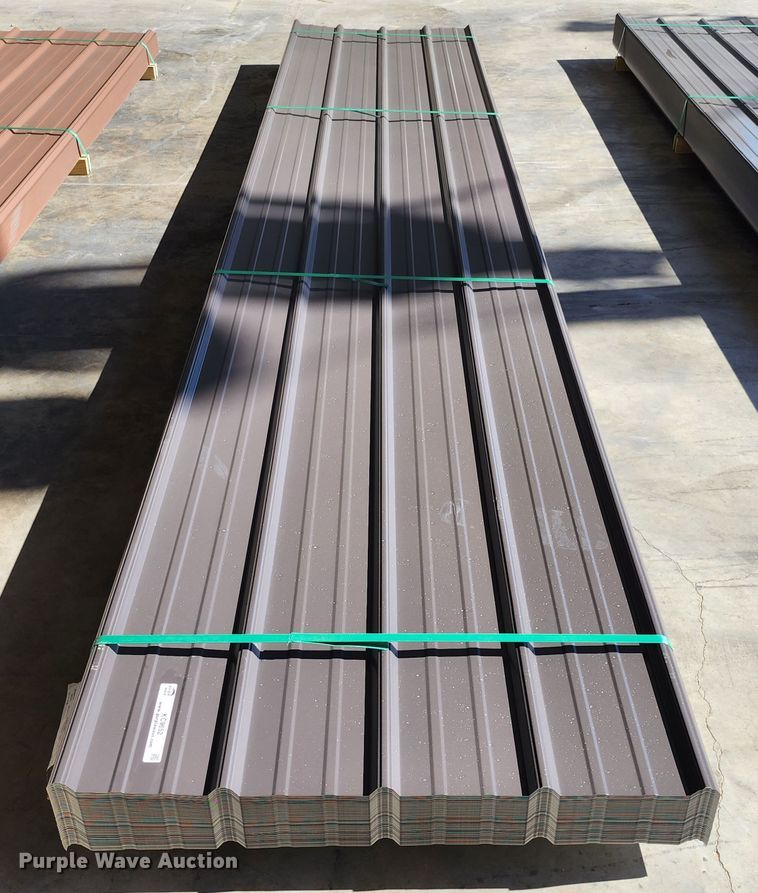 image for item KC9652 (100) sheets of Doerkson Metal Components metal siding/roofing
