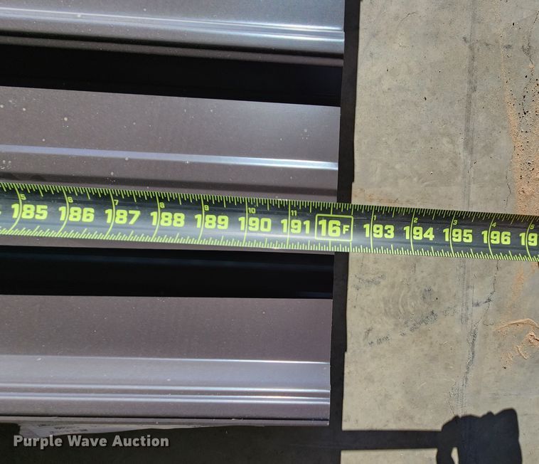 image for item KC9652 (100) sheets of Doerkson Metal Components metal siding/roofing