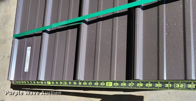 image for item KC9652 (100) sheets of Doerkson Metal Components metal siding/roofing