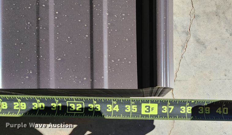 image for item KC9652 (100) sheets of Doerkson Metal Components metal siding/roofing