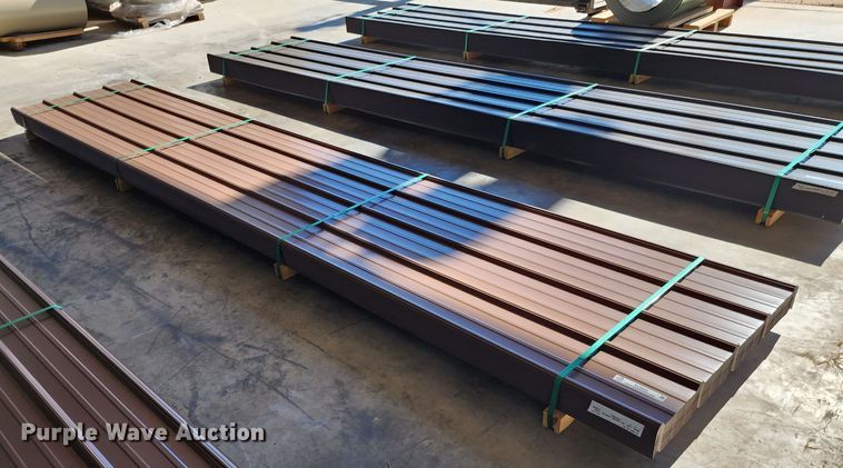 image for item KC9653 (141) sheets of Doerkson Metal Components metal siding/roofing