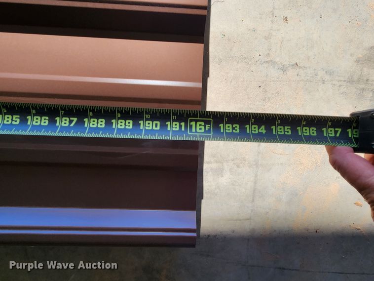 image for item KC9653 (141) sheets of Doerkson Metal Components metal siding/roofing