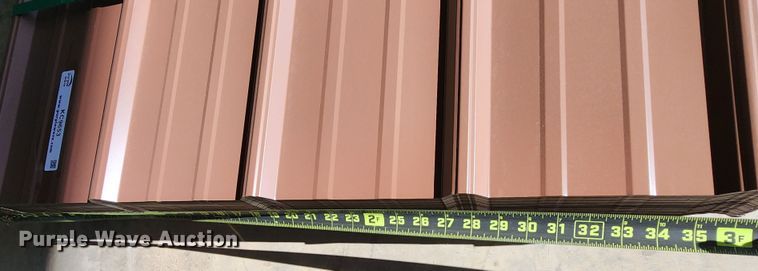 image for item KC9653 (141) sheets of Doerkson Metal Components metal siding/roofing