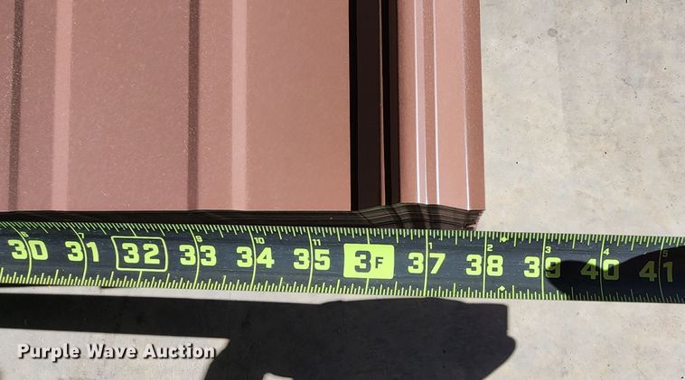image for item KC9653 (141) sheets of Doerkson Metal Components metal siding/roofing