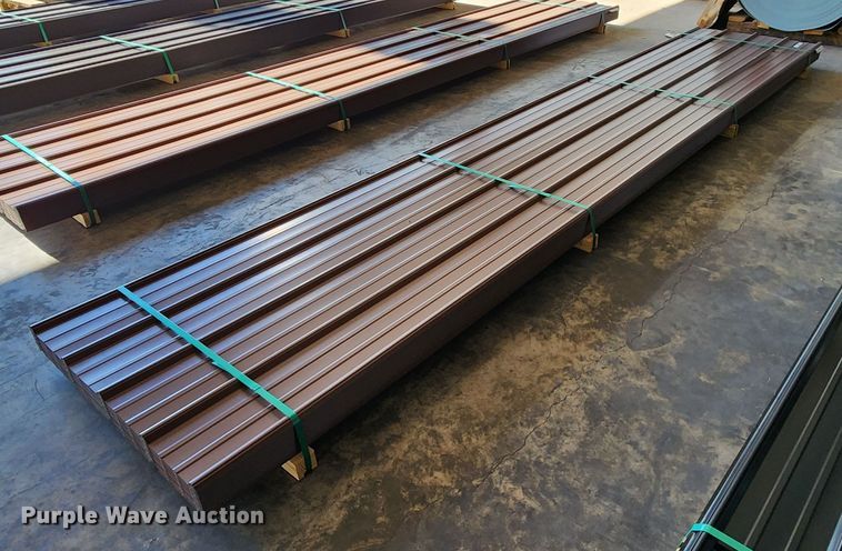 image for item KC9654 (142) sheets of Doerkson Metal Components metal siding/roofing