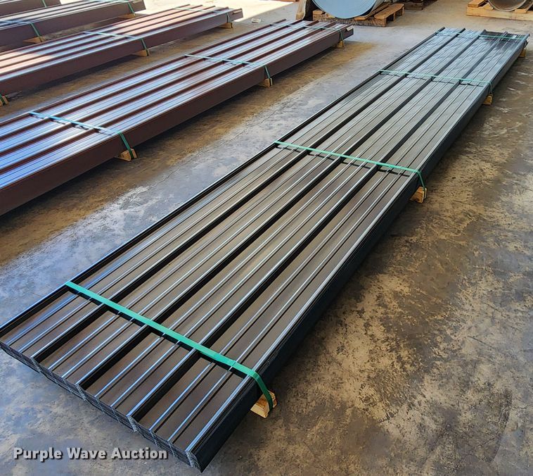 image for item KC9655 (119) sheets of Doerkson Metal Components metal siding/roofing
